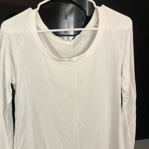 White long sleeved Monticello shirt sz S (4/6)
